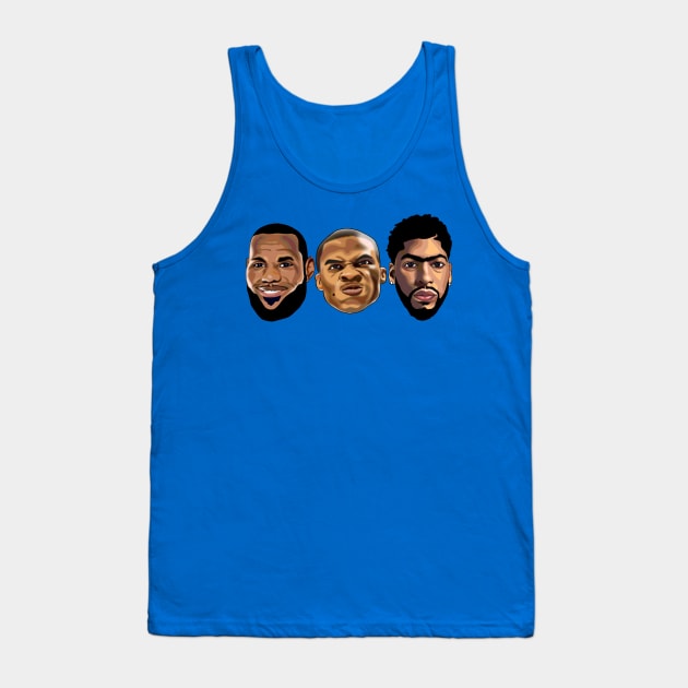 LAKERS BIG THREE! Tank Top by Headsobig